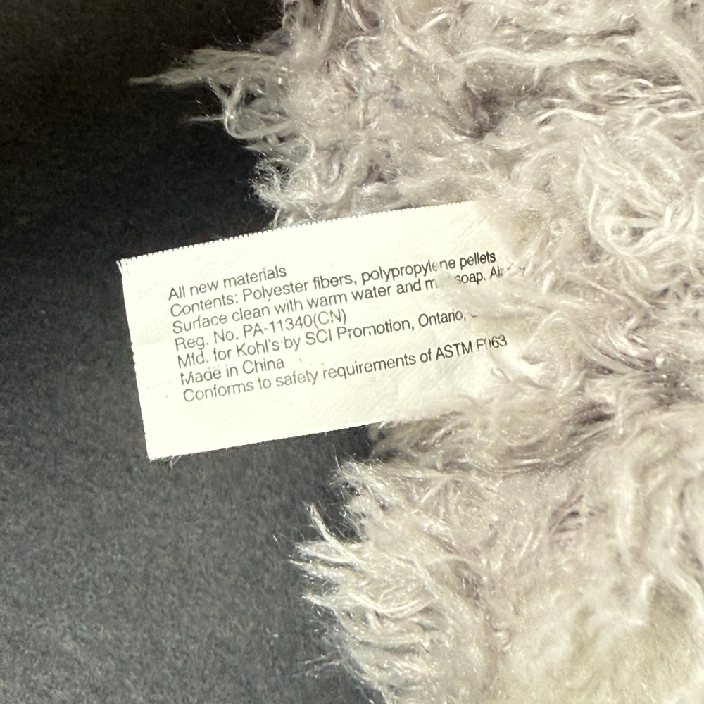Kohl's Cares Sheep and Lamb Plush Toy, Gray White Stuffed Animal Mother and Baby - Picture 7 of 7